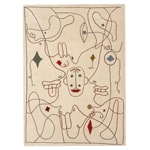 silhouette outdoor rug
